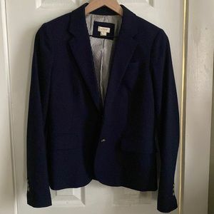 J Crew Navy Blazer sz 4